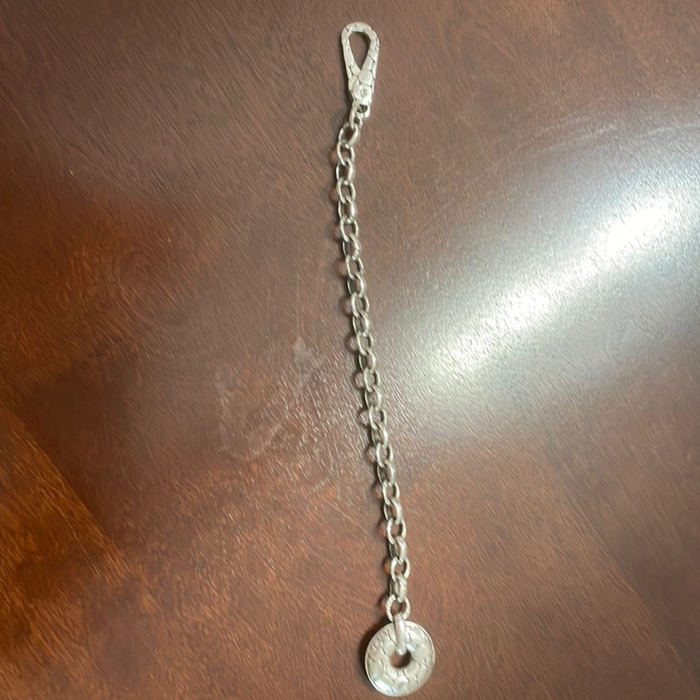 John Hardy Kali Pebbled chain link toggle sterling silver bracelet